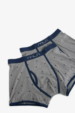 Milano Pacote de boxers de fantasia de quebra-cabeça Cinzento oscuro Online