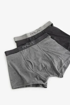 Milano Pacote de boxers de fantasia Cinzento oscuro Sale