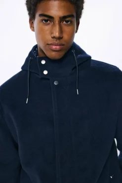 Springfield Parka mistura de lã azul Best