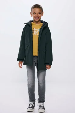 Springfield Kids Parka nylon menino verde Hot
