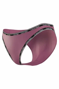 Calvin Klein Parte de baixo de biquíni com perna alta Logo Tape. rosa Discount