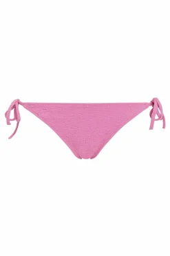 Calvin Klein Parte de baixo do biquíni com laçadas - CK Monogram Texture rosa Sale
