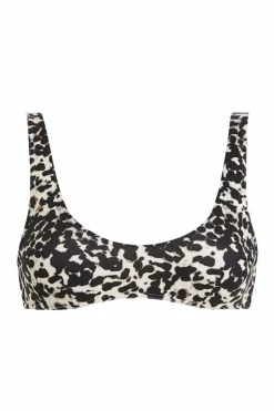 Calvin Klein Parte de cima do biquíni de corpete - CK Refined estampado Hot