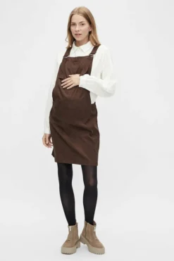 Mamalicious Pichi de bombazina maternity cru Hot