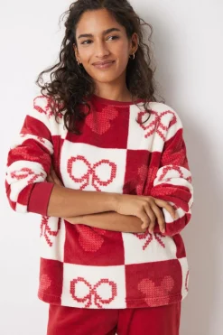 Women'secret Pijama longo de polar do Mickey Mouse estampado Sale