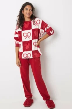 Women'secret Pijama longo de polar do Mickey Mouse estampado Sale