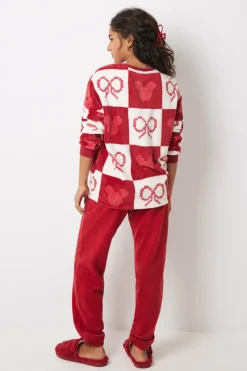 Women'secret Pijama longo de polar do Mickey Mouse estampado Sale