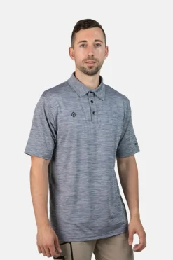 Izas Polo manga curta OROS azul Outlet