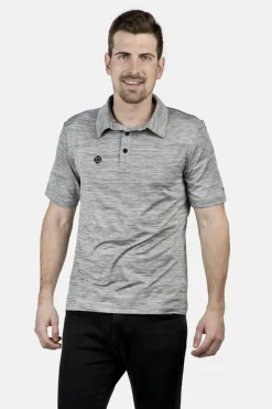 Izas Polo Oros cinzento New