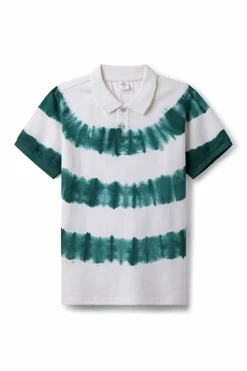 Springfield Kids Polo tye dye menino verde Fashion