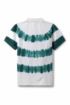Springfield Kids Polo tye dye menino verde Fashion