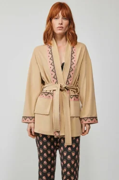 Gisela Robe polar camel Discount