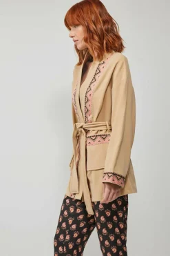 Gisela Robe polar camel Discount