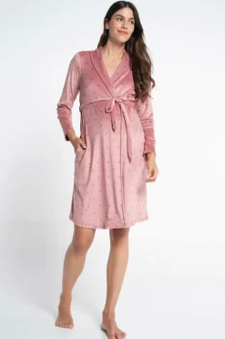 Ohma! Robe tondosa estampado rosa New