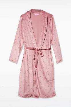 Ohma! Robe tondosa estampado rosa New