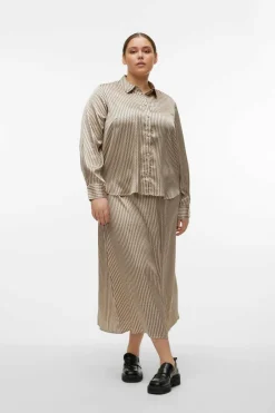 Vero Moda Curve Saia 7/8 Curve Verde Hot