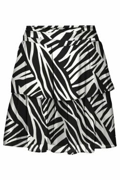 Vero Moda Saia curta com folhos Fashion