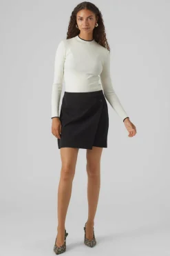 Vero Moda Saia curta estampado cruzada Online