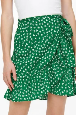 Only Saia curta folho Fashion