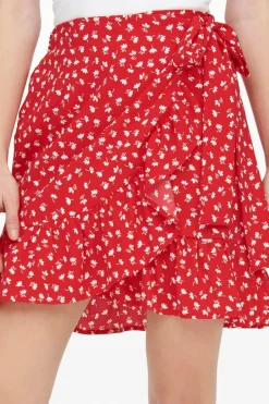 Only Saia curta folho Fashion