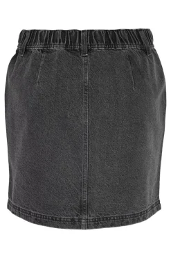 Noisy May Saia curta jeans cinzento New