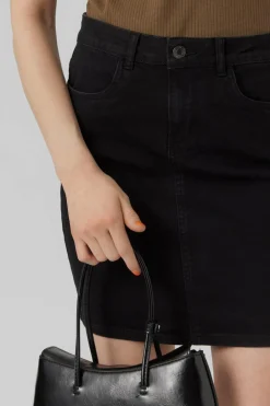 Vero Moda Saia denim ajustada Outlet