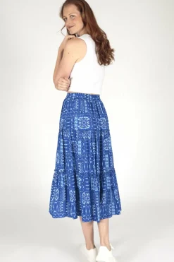 Brave Soul Saia estampada azul Discount