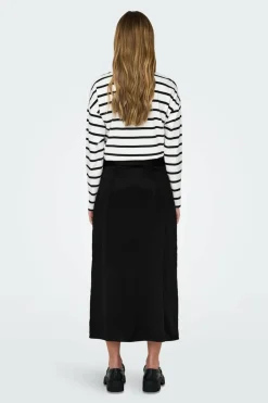 Only Saia midi abertura Discount