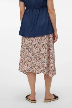 Mamalicious Saia midi maternity rosa Online