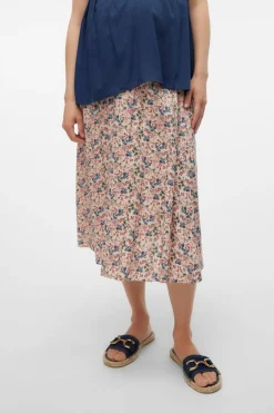 Mamalicious Saia midi maternity rosa Online