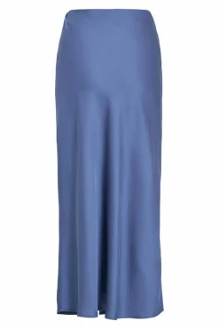 Vila Satin midi skirt Clearance