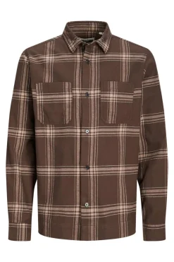 Jack & Jones Sobrecamisa flanela ao xadrez Online