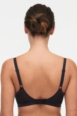 Chantelle Soutien com argolas Pure Light sem costuras preto Sale