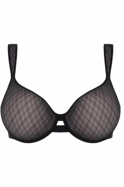 Chantelle Soutien com aros memory Smooth Lines preto Online