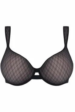 Chantelle Soutien com aros memory Smooth Lines preto Online