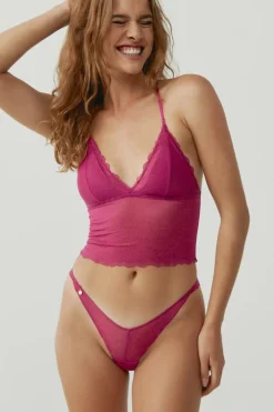 Black Limba Soutien crop top Nubia - Black rosa Outlet