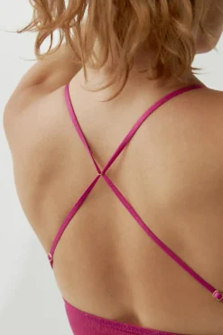 Black Limba Soutien crop top Nubia - Black rosa Outlet
