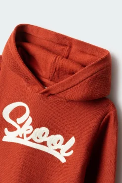 Springfield Kids Suéter com capuz para menino vermelho Online