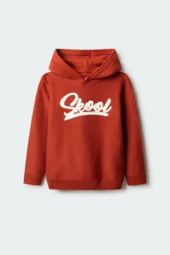 Springfield Kids Suéter com capuz para menino vermelho Online