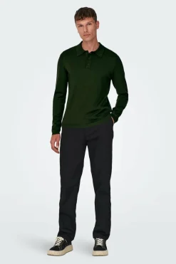 Only & Sons Sweater gola botões Discount