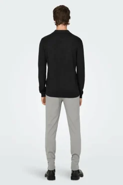Only & Sons Sweater gola botões Hot