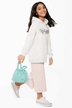 Springfield Kids Sweatshirt capuz flores menina cinzento Discount