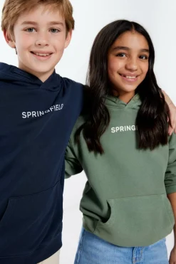 Springfield Kids Sweatshirt capuz logo menino New