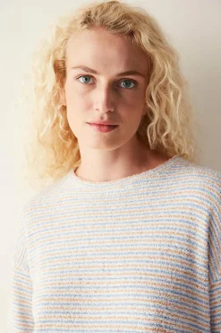 Penti Sweatshirt cinzenta gola redonda estampado Online