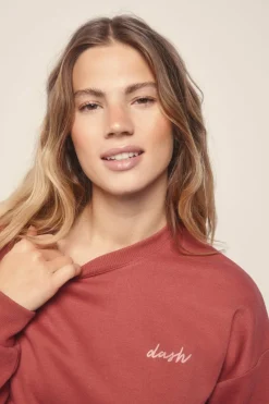 Dash and Stars Sweatshirt peluda em piqué Sweatshirt New