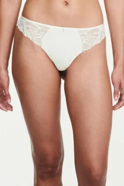Chantelle Tanga Orangerie Dream con encaje bege Sale