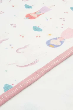 Textura Toalha capuz princesas branco Sale