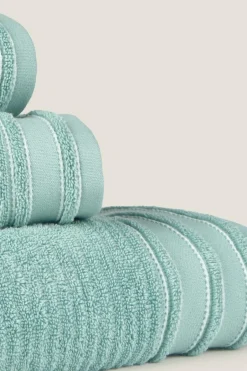Textura Toalha ondulada azul Fashion