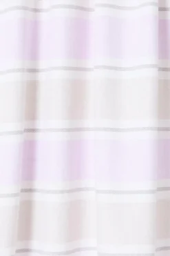 Textura Toalha páreo algodão riscas rosa Online