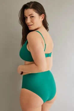 Women'secret Top biquíni halter argola azul Clearance